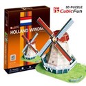 Puzzle 3D Holland Windmill
