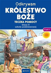 Teczka pomocy 2 Odkrywam królestwo Boże Część 1 z płytą CD Szkoła podstawowa - Księgarnia Niemcy (DE)