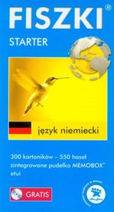 FISZKI język niemiecki Starter z płytą mini CD 
