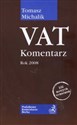VAT Komentarz rok  2008 - tomasz Michalik