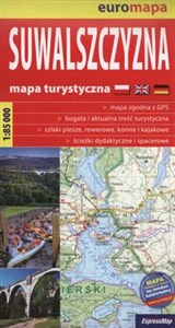 Suwalszczyzna Mapa turystyczna 1:85 000