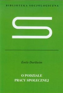 O podziale pracy społecznej - Księgarnia Niemcy (DE)