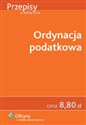 Ordynacja podatkowa  - 