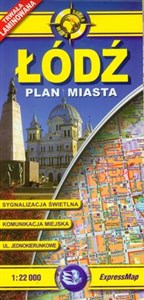 Łódź plan miasta 1:22 000 