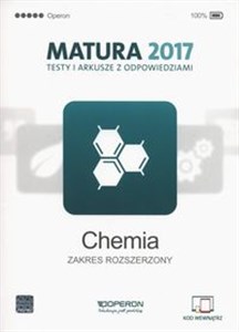 Chemia Matura 2017 Testy i arkusze Zakres rozszerzony