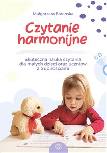 Czytanie harmonijne z płytą CD Skuteczna nauka czytania dla małych  dzieci oraz uczniów z trudnościami - Księgarnia UK