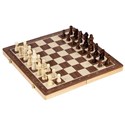 Drewniane szachy i warcaby magnetyczne, Goki  - 