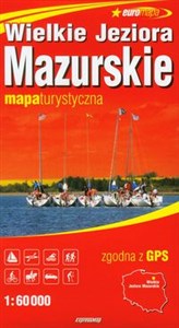 Wielkie Jeziora Mazurskie mapa turystyczna 1:60 000  - Księgarnia Niemcy (DE)