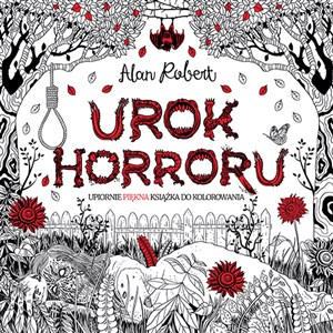 Urok horroru Upiorni piękna książka do kolorowania - Księgarnia UK