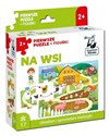 Na wsi Pierwsze puzzle + figurki  - Anna Zając