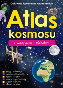 Atlas kosmosu z naklejkami i plakatem  - Księgarnia Niemcy (DE)