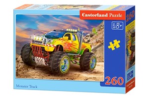 Puzzle Monster Truck 260 - Księgarnia UK
