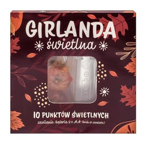 Girlanda świetlna led dynie 