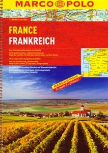 Francja Atlas drogowy 1:300 000
