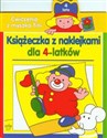 Ćwiczenia z Myszką Tini Książeczka z naklejkami dla 4-latków - 