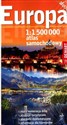 Europa atlas samochodowy 1:1 500 000 - Opracowanie Zbiorowe