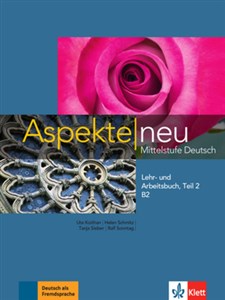 Aspekte Neu B2 Mittelstufe Deutsch Lehr- und Arbeitsbuch + CD Teil 2 - Księgarnia Niemcy (DE)