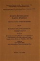 Corpus Epistularum Ioannis Dantisci Part IV Inventory of Ioannes Dantiscus' Correspondence Volume 3