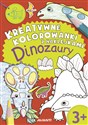 Kreatywne kolorowanki z naklejkami Dinozaury Zeszyt 6
