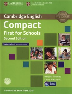 Compact First for Schools Student's Book + CD