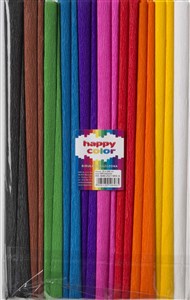Bibuła marszczona Happy Color -Mix 10 kolorów