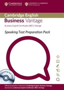 Speaking Test Preparation Pack for BEC Vantage Paperback with DVD