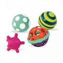 B. Toys, Ball-a-balloos, Zestaw wyjątkowych piłek sensorycznych, 6m+ 