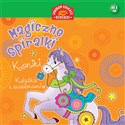 Magiczne spiralki Koniki Książka z szablonami