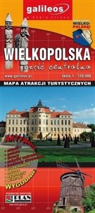 Mapa atrakcji tur. - Wielkopolska cz. centralna