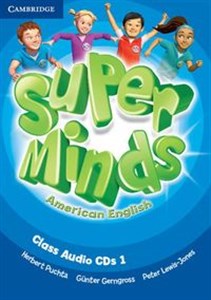 Super Minds American English Level 1 Class Audio CDs (3) - Księgarnia UK