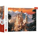 Puzzle Zimowy zamek Neuschwanstein, Niemcy 3000 - 