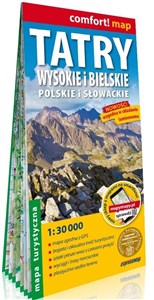 Tatry Wysokie i Bielskie polskie i słowackie laminowana mapa turystyczna 1:30 000  - Księgarnia Niemcy (DE)