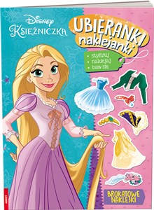 Disney Księżniczka Ubieranki naklejanki