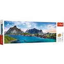 Puzzle Panorama Archipelag Lofoty 500 - 