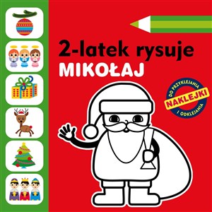 2-latek rysuje Mikołaj