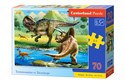 Puzzle 70 Tyrannosaurus vs Triceratops