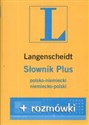 Słownik Plus polsko niemiecki niemiecko polski + rozmówki  - 