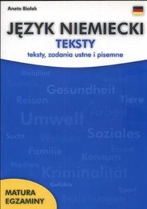 Język niemiecki Teksty zadania ustne i pisemne - Księgarnia Niemcy (DE)