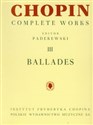 Chopin Complete Works III Ballady - 