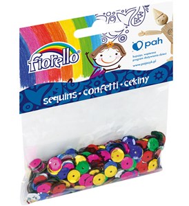 Cekiny confetti kółko łamane Fiorello - Księgarnia UK