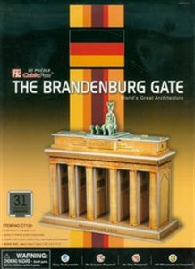 Puzzle 3D The Brandenburg Gate - Księgarnia UK