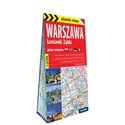 Warszawa Łomiank Ząbki papierowy plan miasta 1:26 000 - 