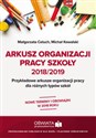 Arkusz organizacji pracy szkoły 2018/2019