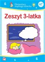 Zeszyt 3-latka. Elementarz mądrego dziecka - Opracowanie Zbiorowe