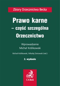 Prawo karne - część szczególna Orzecznictwo - Księgarnia Niemcy (DE)