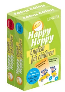 Happy Hoppy Fiszki dla dzieci pakiet angielski (Cechy i relacje + Kolory i liczby) - Księgarnia UK