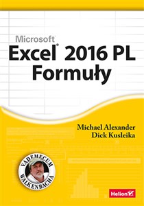 Excel 2016 PL Formuły - Księgarnia UK