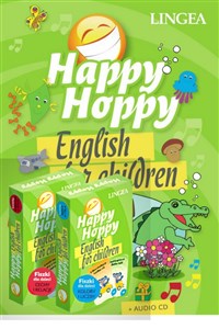 Happy Hoppy Pakiet edukacyjny dla dzieci do nauki języka angielskiego