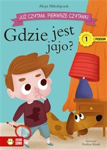 Już czytam Pierwsze czytanki Poziom 1 Gdzie jest jajo?