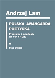 Polska awangarda poetycka. Programy i manifesty...  - Księgarnia Niemcy (DE)